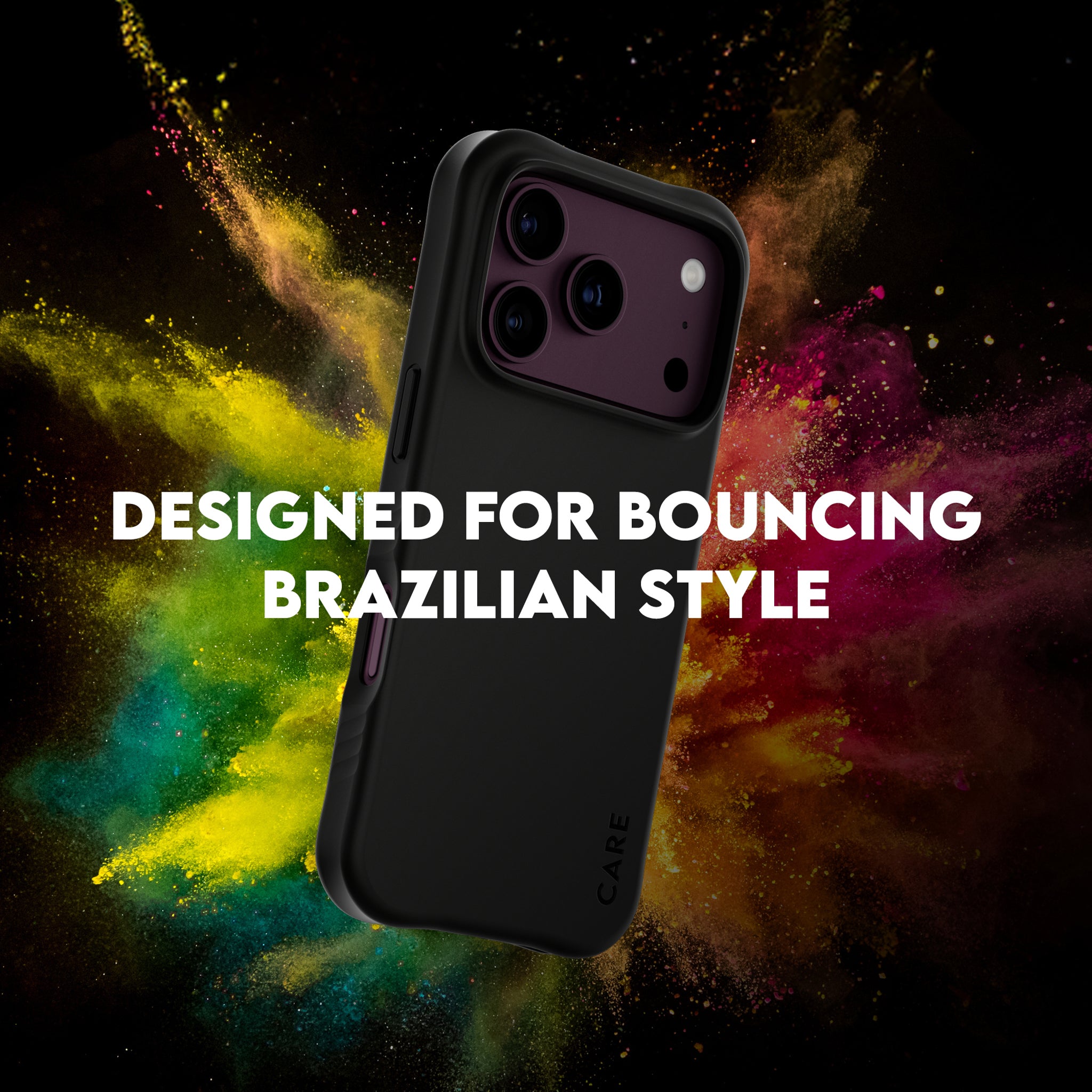 CARE™ by PanzerGlass® Samba Case Black w. MagSafe iPhone 18 Pro | 17 Pro